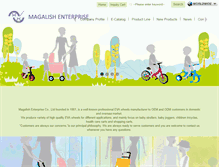 Tablet Screenshot of magalish-wheel.com